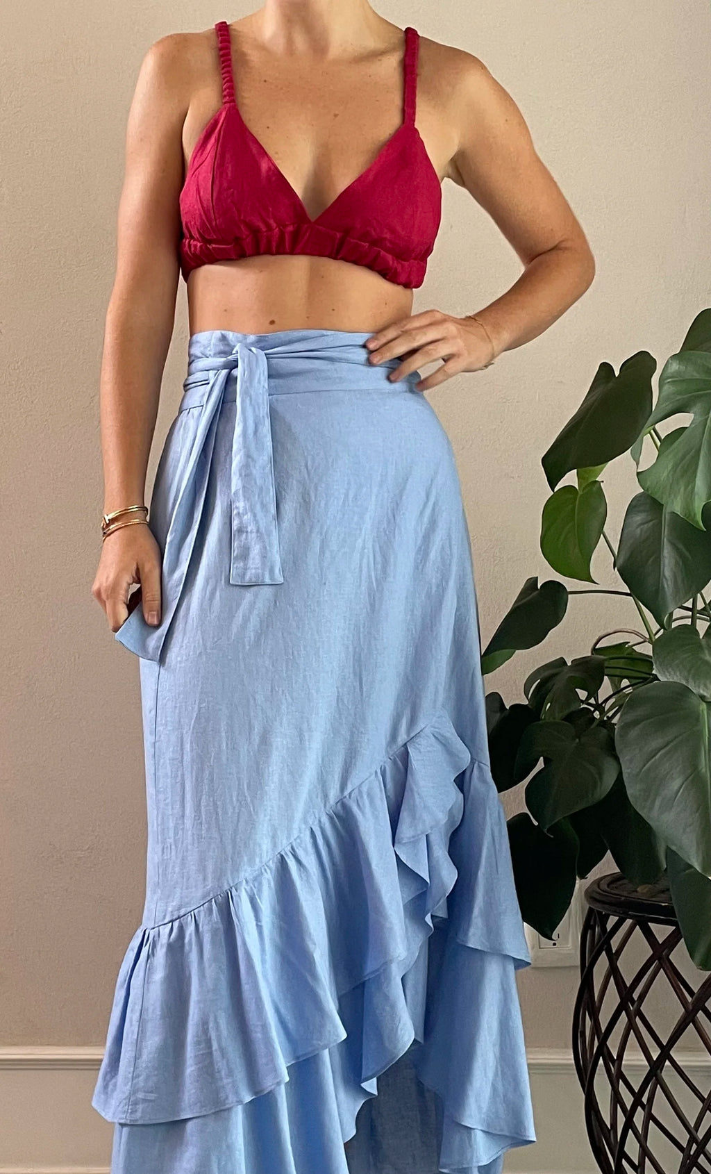 Emma Linen Bra