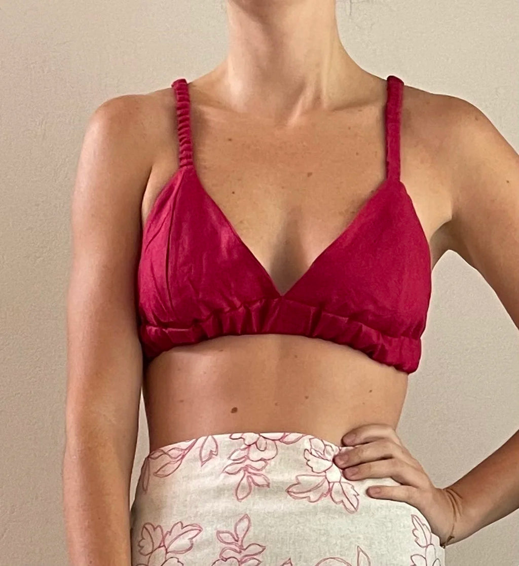 Emma Linen Bra